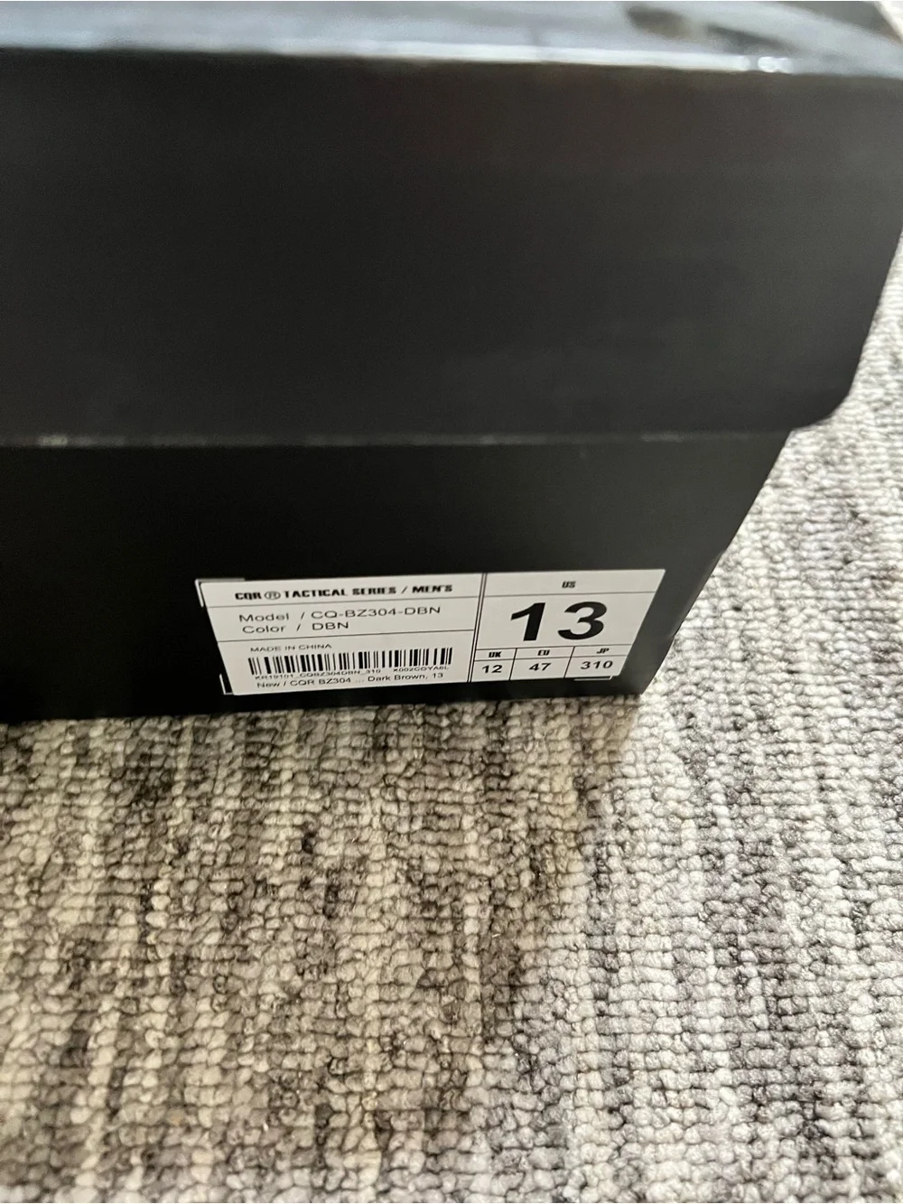 CQR Tactical Cowhide Duratex Combat Boots Size 13